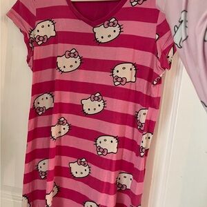 Hello Kitty Pink Striped Dress